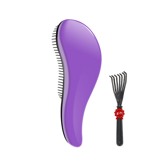 Hair Comb Detangling Hair Brush Women Haircare Anti-knot Styling Barber Hotcomb - Jgkan