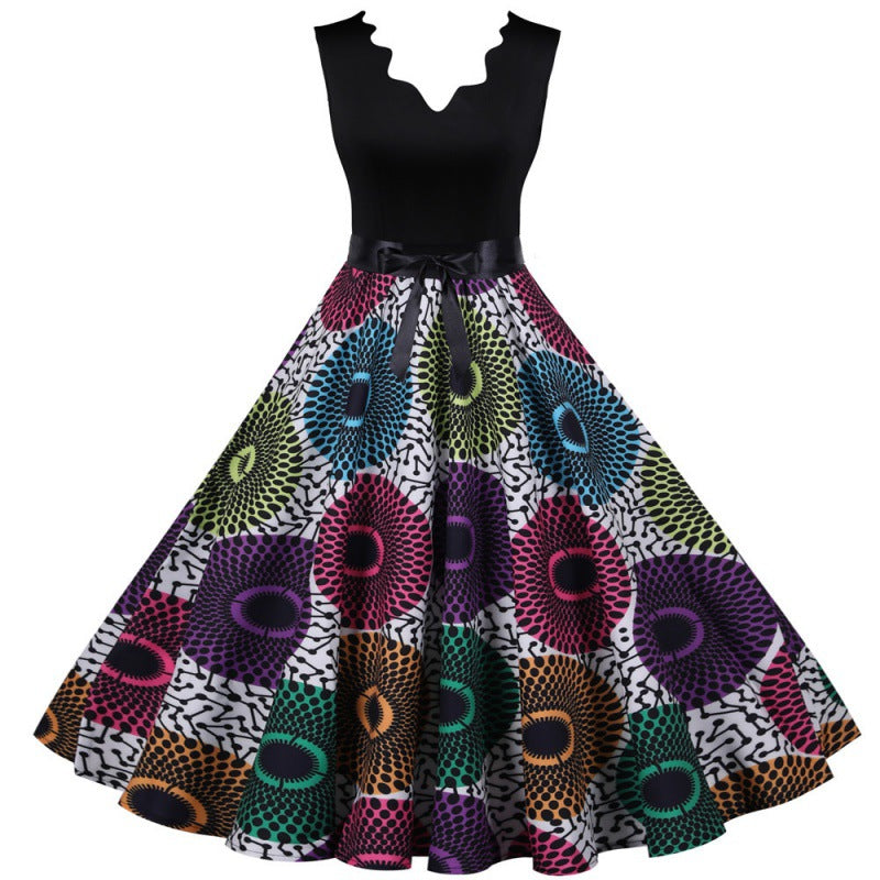 Summer 2020 Women's Dresses With African Ethnic Style - Jgkan