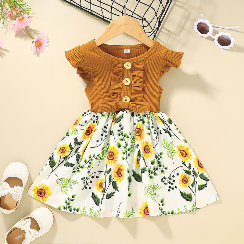 Toddler Kids Baby Girls Clothes Summer Girls Dress - Jgkan