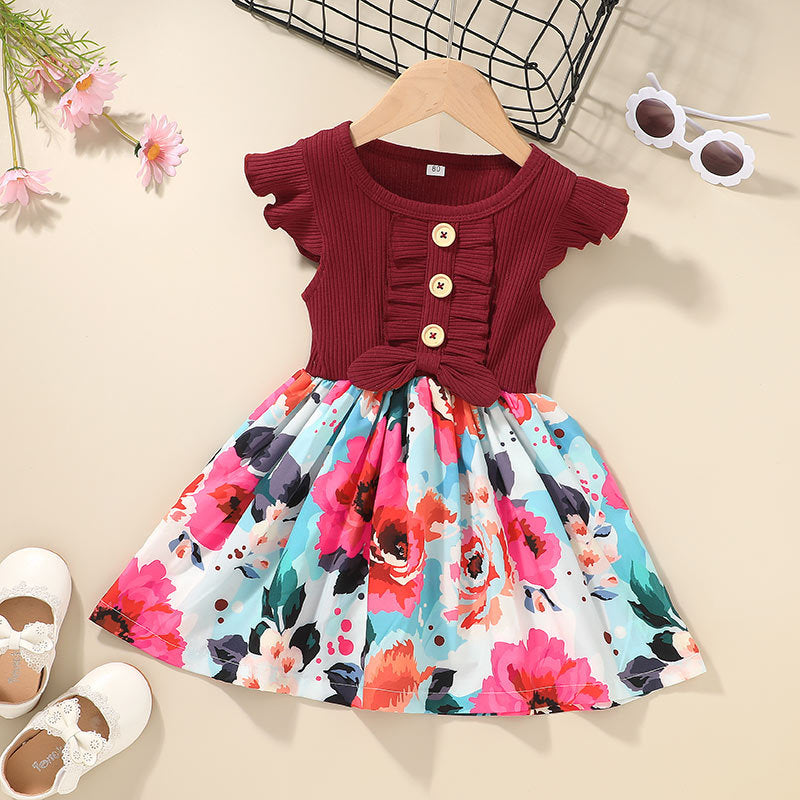 Toddler Kids Baby Girls Clothes Summer Girls Dress - Jgkan