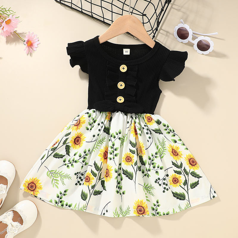 Toddler Kids Baby Girls Clothes Summer Girls Dress - Jgkan