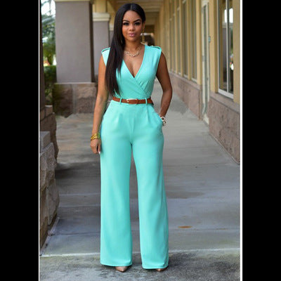 New women fashion jumpsuits Siamese pants