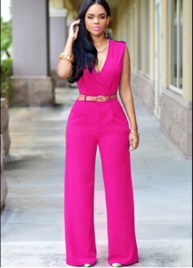 New women fashion jumpsuits Siamese pants